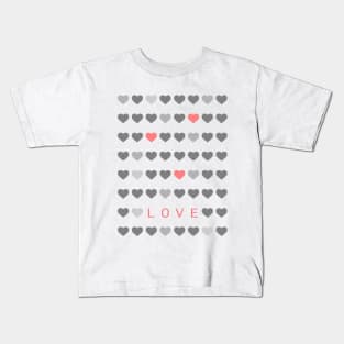 Love and Hearts Kids T-Shirt